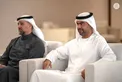 Khaled bin Mohamed bin Zayed meets CEO of Visa