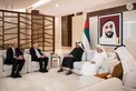 Khaled bin Mohamed bin Zayed meets Chairman and CEO of asset management company State Street