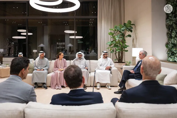Zayed bin Hamdan bin Zayed meets President of Dominican Republic to explore opportunities for economic and investment cooperation