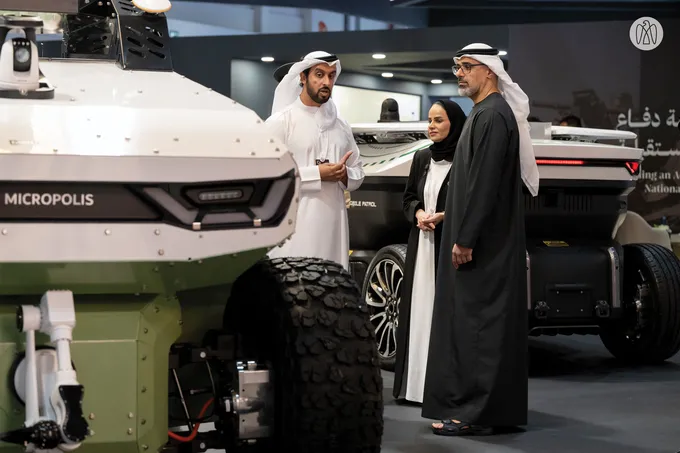 Khaled bin Mohamed bin Zayed attends the 4th Make it in the Emirates forum
