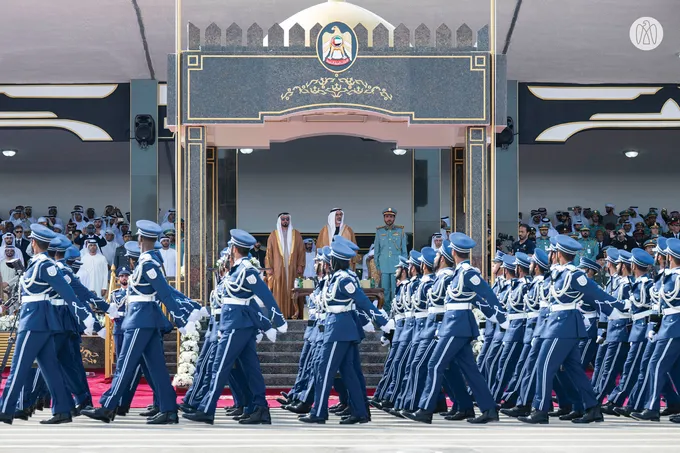 Under the patronage of the UAE President, Khaled bin Mohamed bin Zayed attends Police College graduation ceremony
