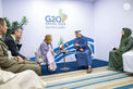 Crown Prince of Abu Dhabi holds discussions with Prime Minister of Italy at G20 summit