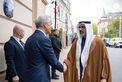 Crown Prince of Abu Dhabi meets with Prime Minister of Norway
