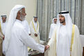 Hamdan bin Zayed receives well-wishers on the occasion of Eid Al Adha