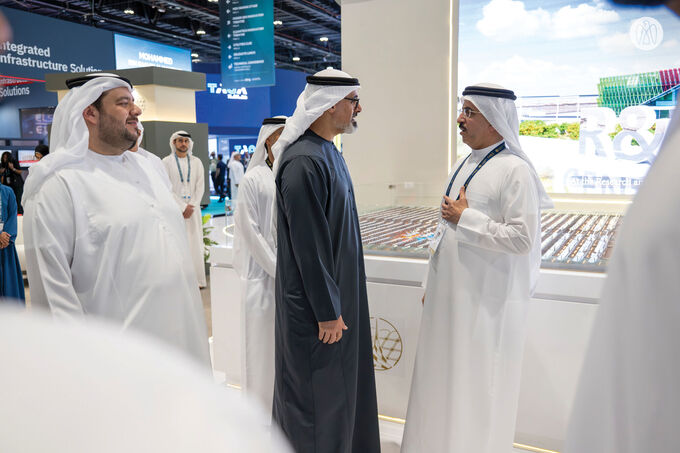 Khaled bin Mohamed bin Zayed attends World Utilities Congress 2024