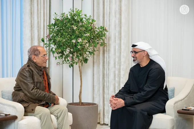 Khaled bin Mohamed bin Zayed meets President of Democratic Republic of Timor-Leste