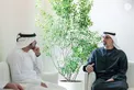Khaled bin Mohamed bin Zayed meets Hamdan bin Mohammed bin Rashid