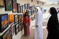 Khaled bin Mohamed bin Zayed visits National Art Expressions exhibition