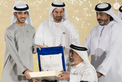 Under the patronage of Hamdan bin Zayed, Rashid bin Hamdan bin Zayed honours winners of Sard Al Thahab Award 2024