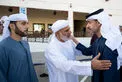 Hazza bin Zayed offers condolences on the passing of Khaled Saeed Obaid Al Dhaheri
