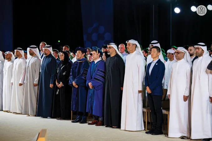 Khaled bin Mohamed bin Zayed witnesses Mohamed bin Zayed University of Artificial Intelligence inaugural Honorary Doctorate conferral on OpenAI CEO, Sam Altman