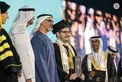 خالد بن محمد بن زايد يشهد حفل تخريج طلبة جامعة خليفة
