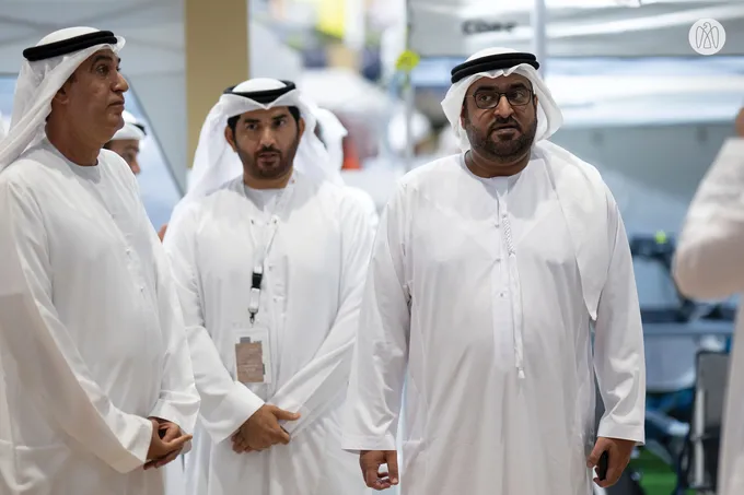 Hazza bin Zayed visits 22nd Abu Dhabi International Hunting and Equestrian Exhibition (ADIHEX)