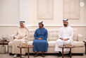 Khaled bin Mohamed bin Zayed receives Speaker of Jordan’s House of Representatives