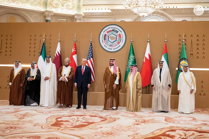 On behalf of the UAE President, Khaled bin Mohamed bin Zayed leads UAE delegation at Gulf-US Summit