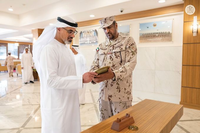 Khaled bin Mohamed bin Zayed visits Joint Operations Command to review Operation Gallant Knight/2 progress