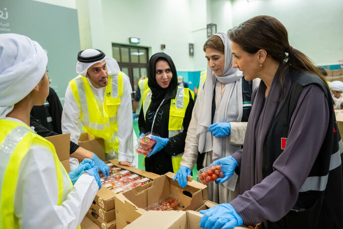 National Food Loss and Waste Initiative, ne'ma reducing food waste and redistributing meals during Ramadan