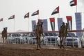 Rashid bin Hamdan bin Mohammed and Mohammed bin Hamdan bin Zayed award winners of final competitions at 2nd Al Ain Camel Racing Festival