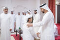 Hamdan bin Zayed receives well-wishers for holy month of Ramadan