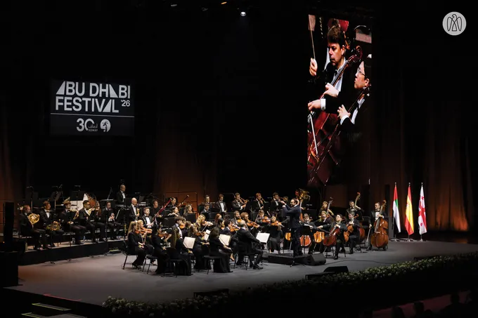 Nahyan bin Mubarak attends 23rd Abu Dhabi Festival opening night with musical evening by UAE National Orchestra