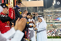 Khaled bin Mohamed bin Zayed Presents F1 Season World Champion Max Verstappen With Winner’s Trophy  