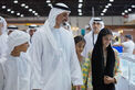 Khaled bin Mohamed bin Zayed visits 20th Abu Dhabi International Hunting and Equestrian Exhibition (ADIHEX)