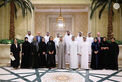 Hamdan bin Zayed receives delegation from National Library and Archives