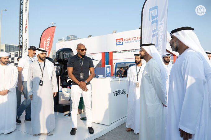 Hamdan bin Zayed visits 6th Abu Dhabi International Boat Show