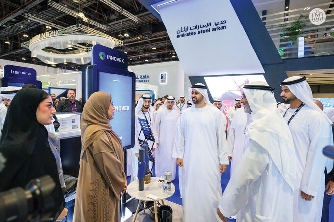 Theyab bin Mohamed bin Zayed visits ADIPEC 2023