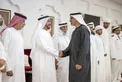 Khaled bin Mohamed bin Zayed and Hazza bin Zayed offer condolences to family of national duty martyr Abdalla Shamis Almenhali