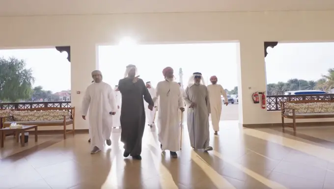 Theyab bin Mohamed bin Zayed offers condolences on the passing of Mubarak Mohaimeed Al Mansouri