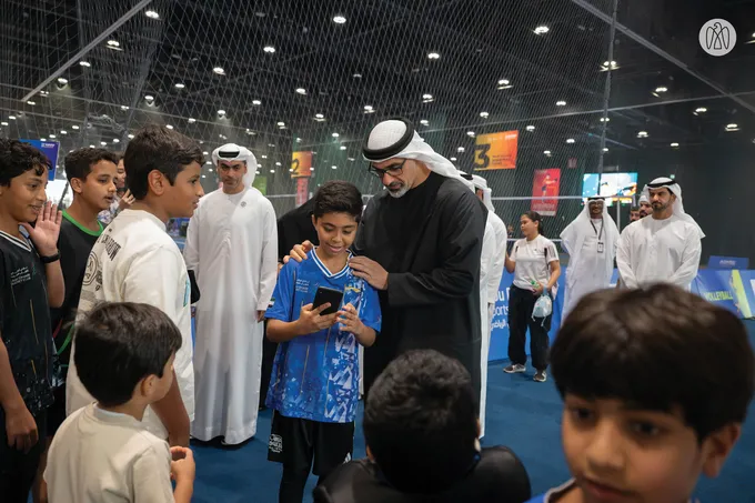 Khaled bin Mohamed bin Zayed visits 5th Abu Dhabi Summer Sports