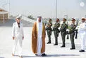 ذياب بن محمد بن زايد يستقبل الحاكمة العامة لأستراليا في واحة الكرامة