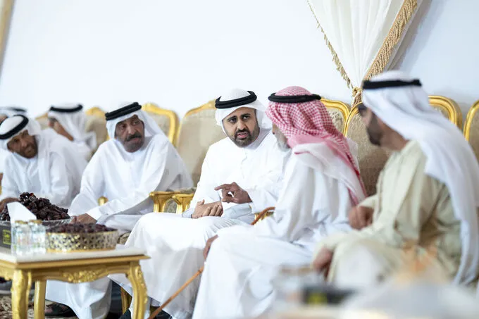 Theyab bin Mohamed bin Zayed offers condolences on the passing of martyr Mohammed Ateeq Al Khaili