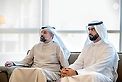 Khaled bin Mohamed bin Zayed meets with Microsoft Vice Chair and President Brad Smith