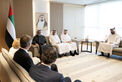 Khaled bin Mohamed bin Zayed receives CEO of Cleveland Clinic