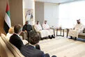 Khaled bin Mohamed bin Zayed receives CEO of Cleveland Clinic