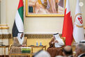 Crown Prince of Abu Dhabi and Crown Prince of Bahrain discuss strengthening bilateral relations