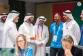 Nahyan bin Zayed and Theyab bin Mohamed bin Zayed attend Open Masters Games Abu Dhabi 2026