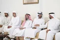 Khalifa bin Tahnoon bin Mohammed offers condolences on the passing of Mohammed Ali Afsan Al Mansouri’s mother