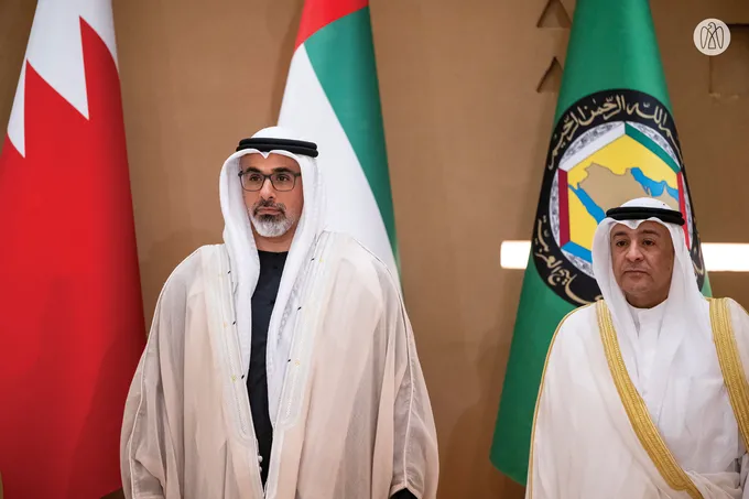 On behalf of the UAE President, Khaled bin Mohamed bin Zayed leads UAE delegation at Gulf-US Summit