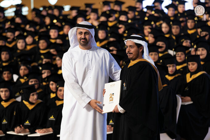 Theyab bin Mohamed bin Zayed attends Abu Dhabi Centre for Technical and Vocational Education and Training graduation ceremony