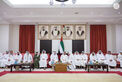 Hamdan bin Zayed receives well-wishers for holy month of Ramadan