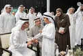 Mansour bin Zayed and Hazza bin Zayed witness the launch of the first edition of the UAE Agricultural Conference and Exhibition in Al Ain.