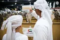 Hazza bin Zayed visits 23rd Abu Dhabi International Hunting and Equestrian Exhibition