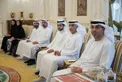 Hazza bin Zayed receives delegation from Etihad Rail to review progress of UAE National Railway Network project in Al Ain Region