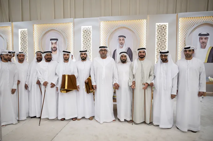 Mohammed bin Hamdan bin Zayed attends Al Ketbi weddings reception