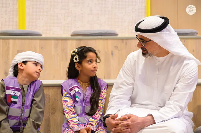Khaled bin Mohamed bin Zayed visits Supreme Council for Motherhood and Childhood to mark Emirati Children’s Day