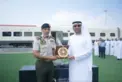 Ahmed bin Tahnoun boards Etihad Rail prototype passenger train from Abu Dhabi to Dubai
