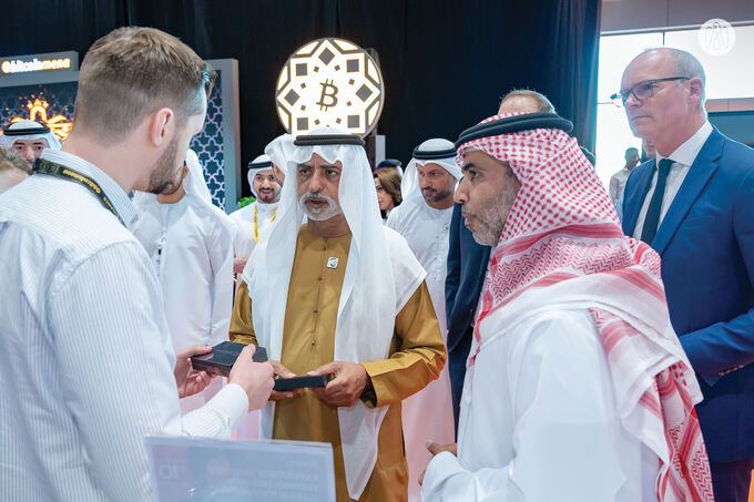 Nahyan bin Mubarak inaugurates Bitcoin MENA Conference